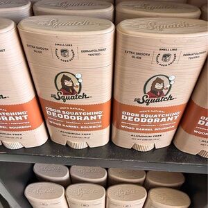 Dr. Squatch Natural Deodorant Men Odor-Squatching (2.65 oz) Pack of 3 NEW